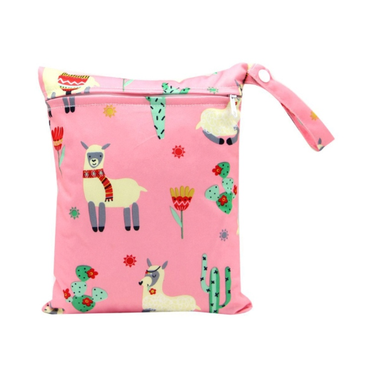 Waterproof and Reusable Baby Diaper Bag Durable Baby Diaper Stroller Handbag 017