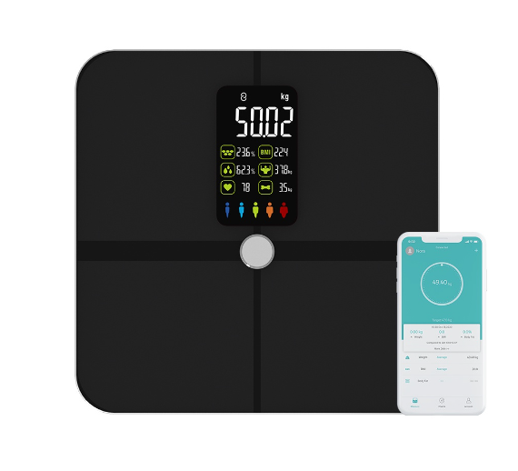 Smart Body Fat Weighing Scale for Human