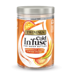 Twinings Cold Infuse Passionfruit, Mango & Blood Orange Jar 12's