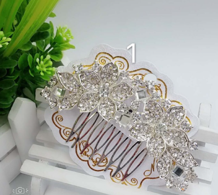 Crown Hair Accessories Insert Comb Hair Band Female Hairpin Rhinestone Hair Comb