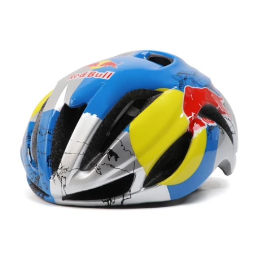 Swork Helmet Aero Triathlon Cycling Helmet RED BULL Mtb Road Bike Helmet Timetrial Racing Protector Riding Safe Sport Team Cap RH10