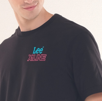 Lee Xline Graphic O-Neck T-Shirt for Men