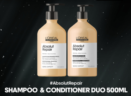 LOreal Serie Expert Absolut Repair Shampoo & Conditioner 500ml