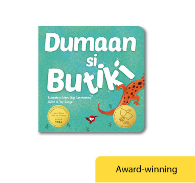 Dumaan si Butiki Board Book - for Toddlers
