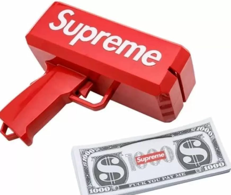 Money Gun Fun Party Game Supreme Money Gun - The Cash Cannon