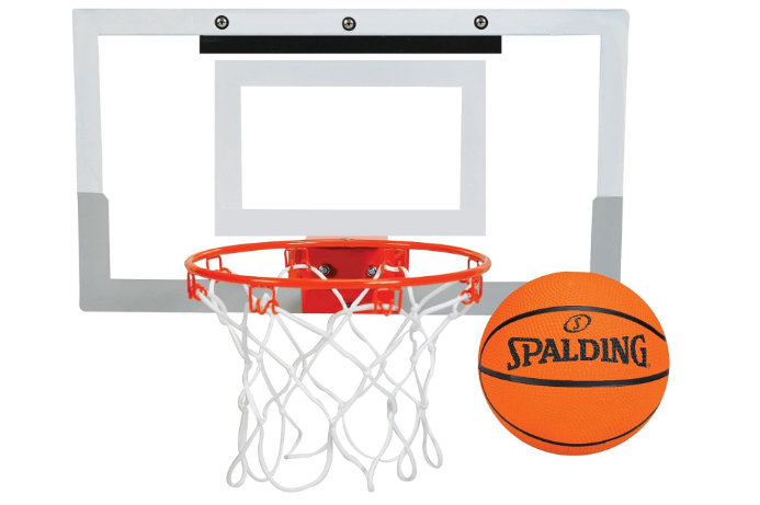 Spalding Slam Jam Over-The-Door Hoop