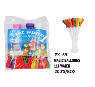 111 PCS MAGIC BALLOON 111 WATER BALLOONS Fight is Great Outdoor Water Sports Fun For Kids