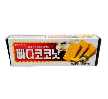 Lotte Butter Coconut Biscuit Snack 100g