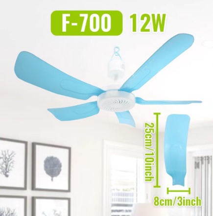 LMJ F-700 Ceiling Fan With 5 Blades Electric Fan Household Hanging Fan