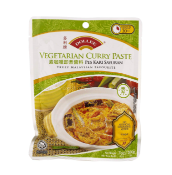 Dollee Vegetarian Curry Paste 200g
