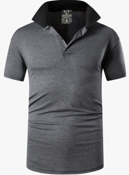 1pc Men's Quick Dry Short Sleeve Sports T-Shirt, Suitable For Polo, Tennis, Golf, Bowling