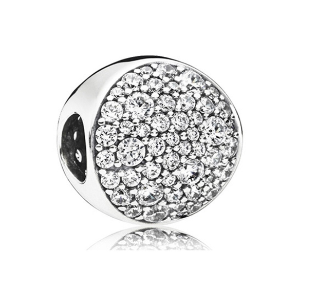 Clover Sea Turtle Cherry Charms 925 Silver Bracelet Accessories Lovers Diamond Inlaid Beads 002