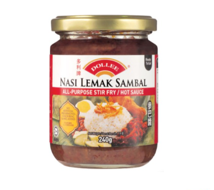 Dollee Nasi Lemak Special/ All Purpose Stir Fry/ Hot Sauce 240g