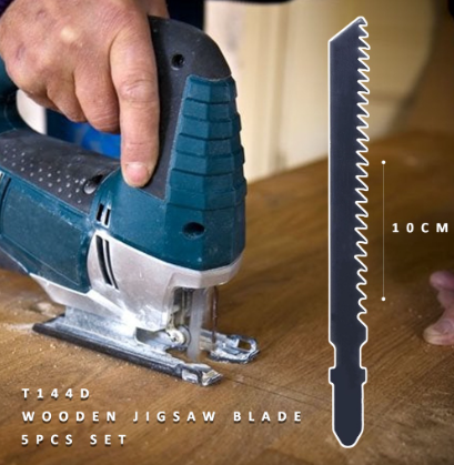 Jig Saw Blades Set For Wood High Quality Hardware Tools ( 5Pcs )