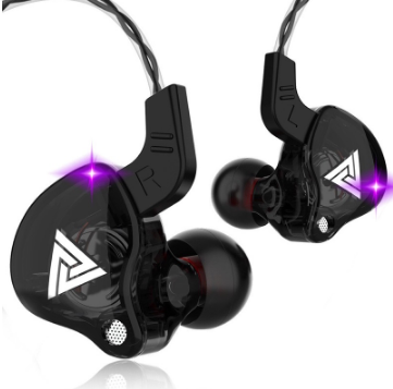 QKZ AK6 Sports Earphones Dynamic Earbuds with Microphone Headset Subwoofer Bass AK6X upgrade version