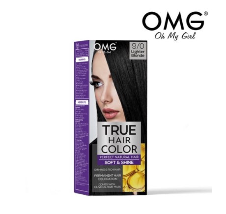 OMG True Hair Color 60ML - 9.00 Lighter Blonde