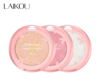 LAIKOU Shimmer Highlighter Powder Palette Glow Face Contour Makeup