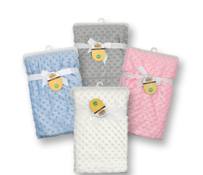 Socone Infant Soft & Cozy Double Layer Baby Blanket 70C90CM 1342