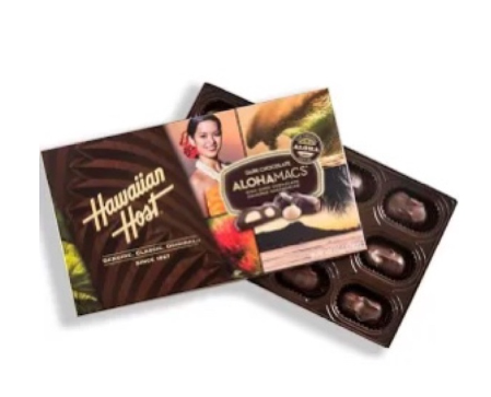 Hawaiian Host Alohamacs Dark Chocolate Macadamia 340g