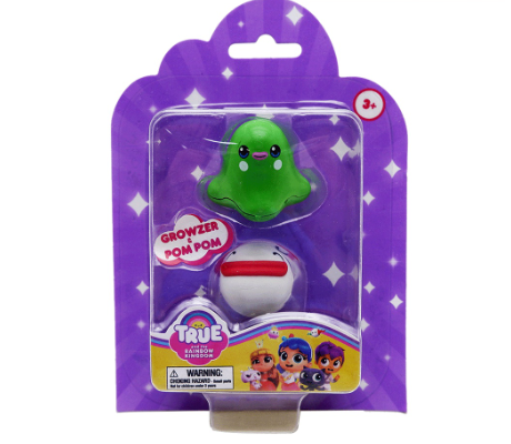 True and The Rainbow Kingdom Mini Wishes Growzer and Pompom Playset