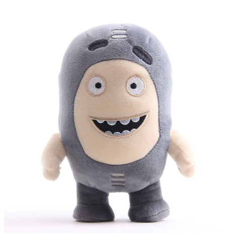 25cm Oddbods Plush Toy Stuffed Toys Soft Cuddly Toy Newt Bubbles Pogo Zee Jeff Fuse Slick Plush For Girls Boys OB2