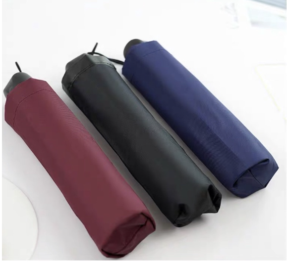 4 Folds Umbrella Double Coated Sun Protection Good Quality Light Weight Easy To Carry