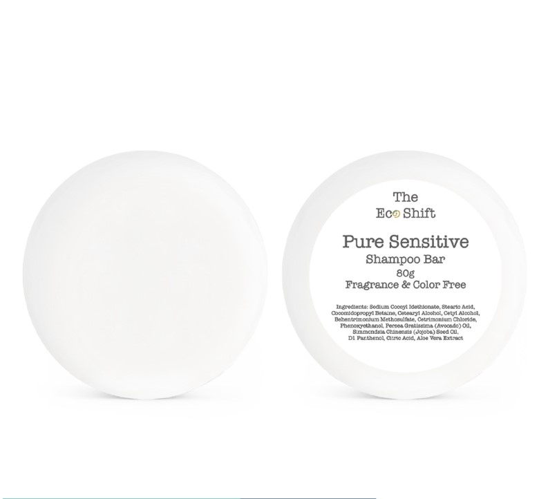 Sensitive Scalp Shampoo Bar Pure Sensitive  80g 2Pcs