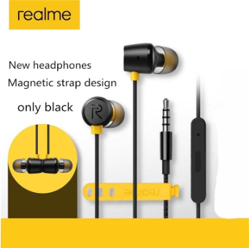 R20 Real Me Universal Headset High Quality Real Me Buds In-ear Earphone For Smartphones