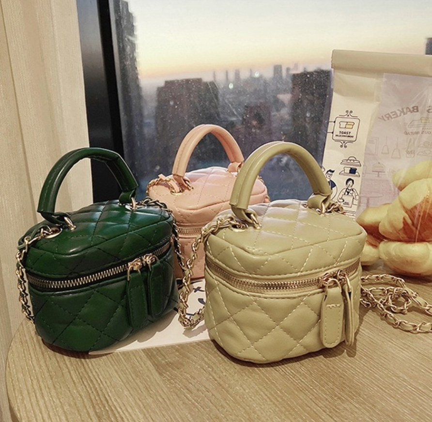 Women's bag rhombus chain bag high-quality textured western style messenger bag shoulder bag handbag