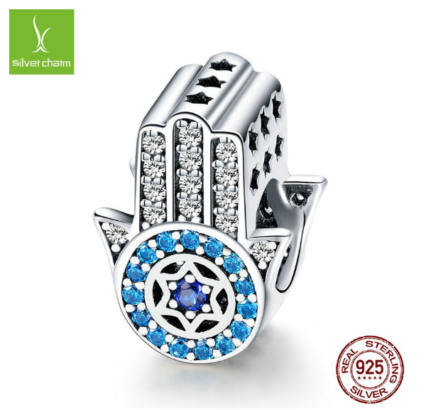 Clover Sea Turtle Cherry Charms 925 Silver Bracelet Accessories Lovers Diamond Inlaid Beads 001