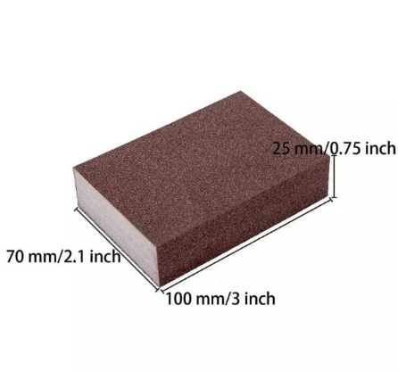 Magic Sponge Eraser Rust Remover Brush Dish Pot Cleaning Brush Sponge Emery Descaling Clean Rub Pot