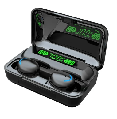 F9 Wireless Bluetooth Headphones Tws Waterproof Earbuds Stereo Earphones Led Display Headset Large Capacity Charging Case New