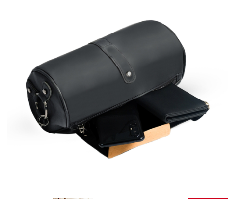 Shigetsu ESASHI Leather barrel Slingbag for men crossbody bag shoulder bag sidebag chest bag for men