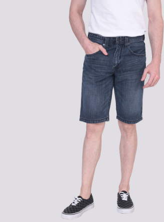 Jag Black Men's Denim Shorts