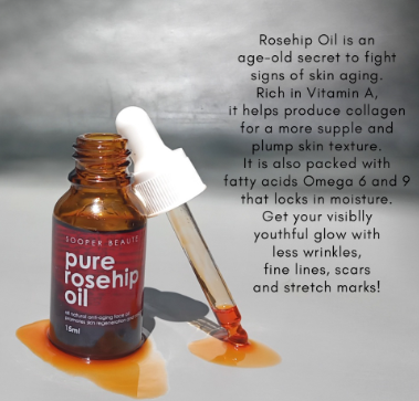Sooper Beaute Pure Rosehip Oil 15ML