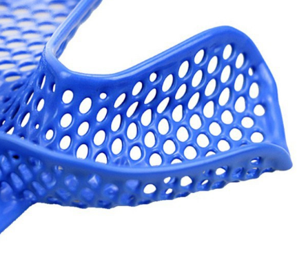 10pcs/Set Plastic-Steel Dental Impression Trays Oral Hygiene Dental Trays Tool