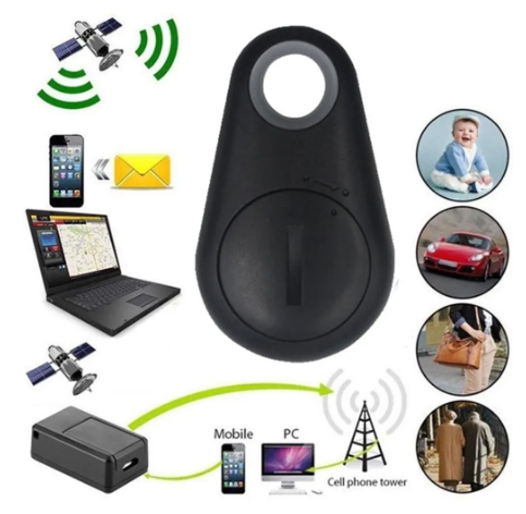 Mini Smart GPS Tracker Key Finder Locator Wireless Bluetooth Anti Lost Alarm Sensor Device For Kids Pets Dog Key Bicycle