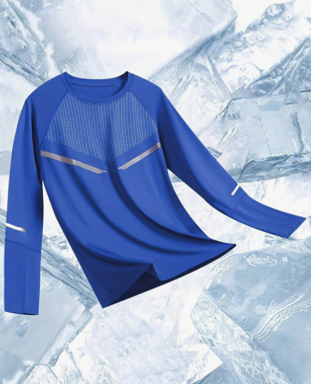 Men's Quick-Drying Breathable Sports Fitness Long Sleeve T-Shirt, Tight High Elasticity Compression Top For Basketball/Football/Cycling Training, Base Layer