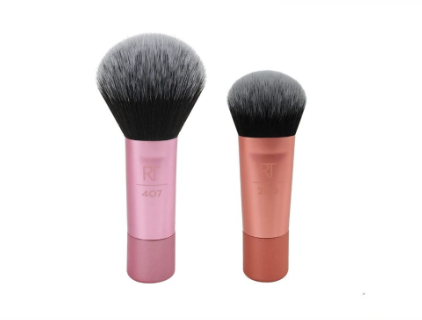 [NEW] Real Techniques Mini Brush Duo - Mini Multitask Makeup Brush and Mini Expert Face Brush