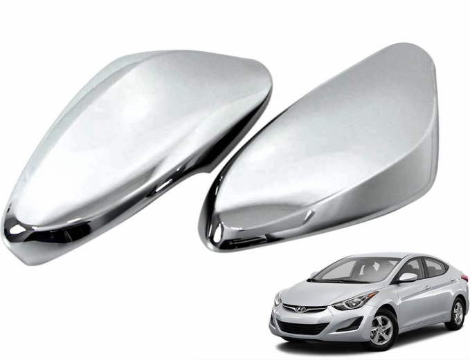 Auto Clover Side Mirror Garnish With Led 2pcs Set B700 For Hyundai Accent, Avante MD 2010 - 2012