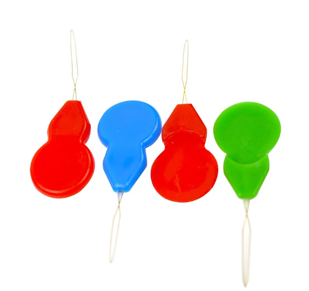 10PCS/Set Random Color Slivery Hand Machine Sewing Stitch Bow Wire Needle Threader Insertion Tool Hand Sewing Machines
