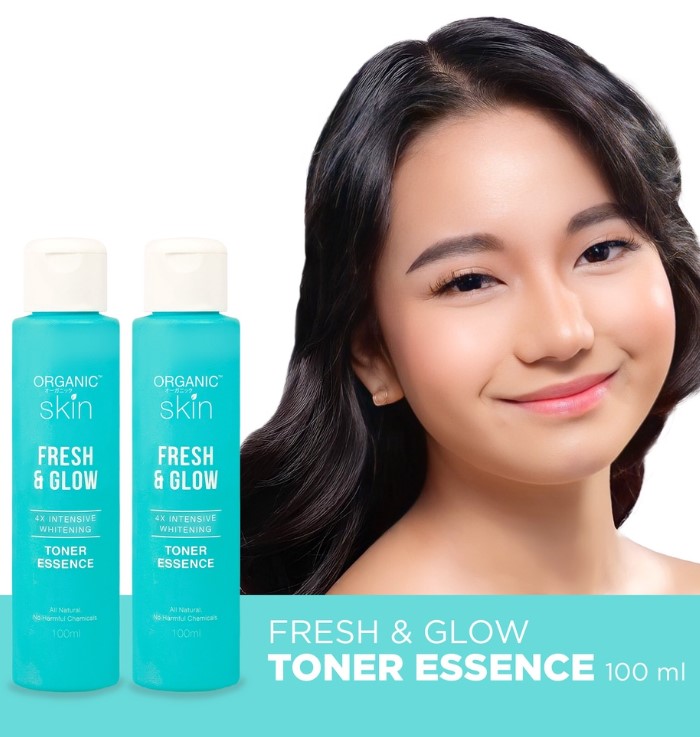 Buy 1 Take 1 Organic Skin Japan Fresh & Glow 4x Intensive Whitening Toner w Vitamin C 100ml