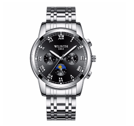 Original Luxury Fashion Luxury Stainless Steel Men's Waterproof Watch Stainless Steel Business Watch M4