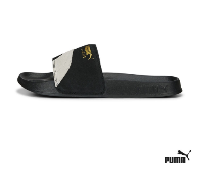 PUMA Unisex Leadcat 2.0 Suede OG Slides Slippers (Black)
