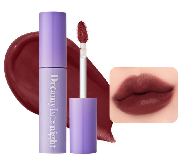 Merzy Bite The Beat Mellow Tint Dreamy Late Night M14 Slumber Maroon