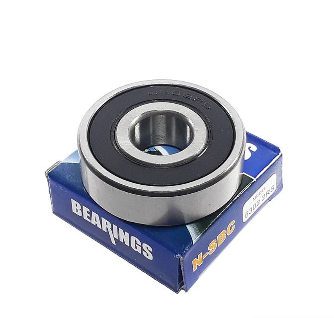 N-SBC Ball Bearing 6302 two-sides Rubber Seal