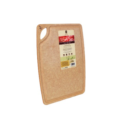 Sage Chop Board Natural With Juice Groove 1/4X9X12 inch