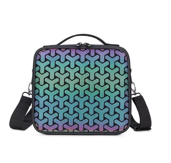 Gladking 1 Zipper XS Makeup Cosmetic Organizer With Sling