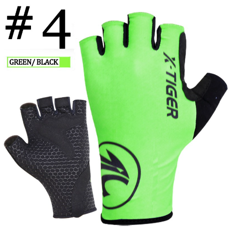 X-tiger Wind Cycling Gloves Half Finger Non-Slip Road Racing Bike Gloves MTB Glove Cycling Gloves Outdoor Bike Glove