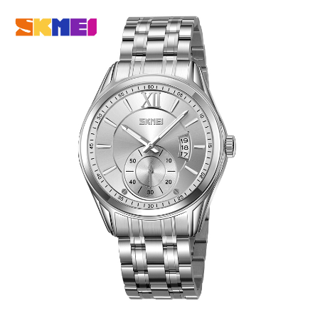 Skmei Watch for Men Fashion Business Multifunction Quartz Watch Waterproof Luminous Men's Watch 9319 01